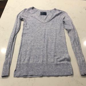 Light purple American easel sweater small